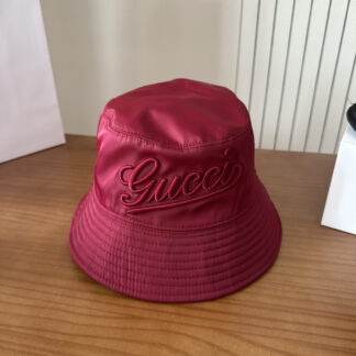 Gucci simple embroidered bucket hat
