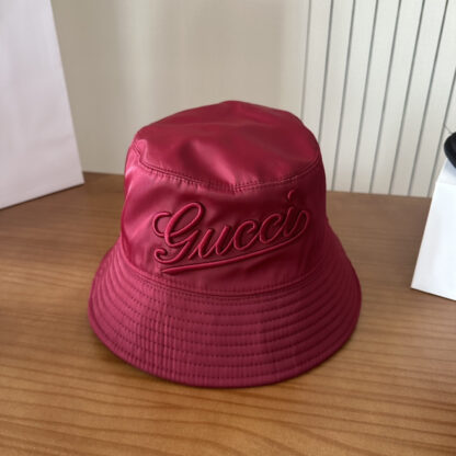 Gucci simple embroidered bucket hat
