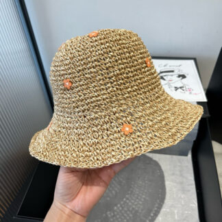 Gucci foldable straw hat