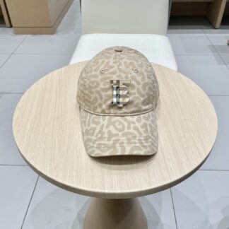 Burberry all-match personalized casual baseball cap