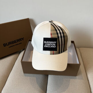 Burberry simple fashion casual baseball cap