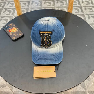 Burberry gradient denim baseball cap