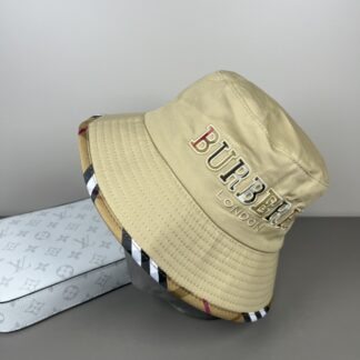 Burberry Classic Bucket Hat with Embroidery