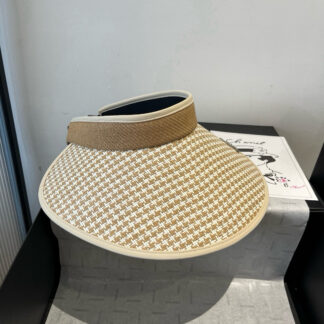 Chanel knitted wavy brim bucket hat