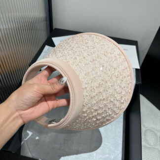 Chanel sequined sun hat