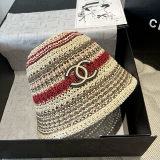 Chanel knitted bucket hat