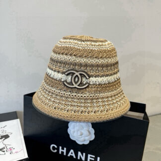 Chanel knitted bucket hat