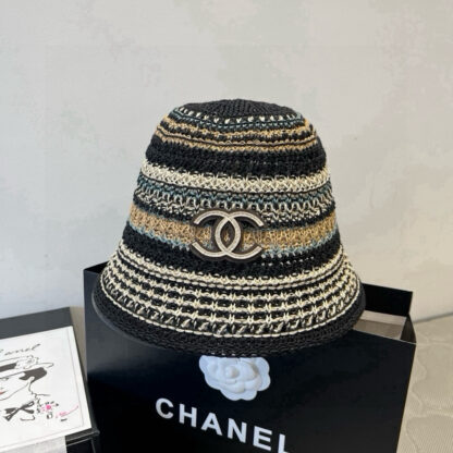 Chanel knitted bucket hat
