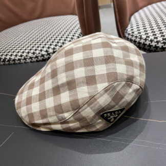 Prada retro face-enhancing small beret