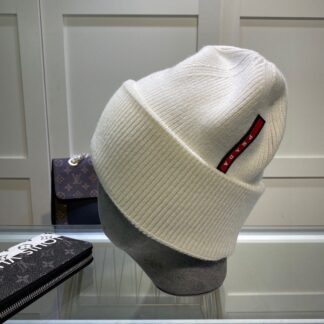 Prada Classic Breathable Knit Hat