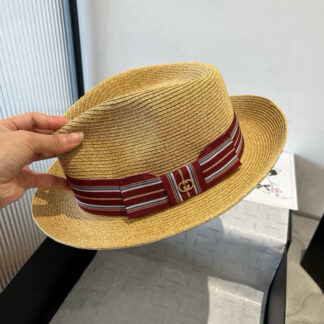 Gucci flat top hat sun hat