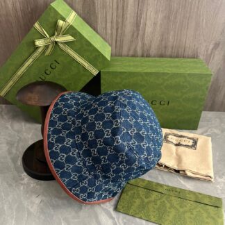 Gucci Double G jacquard bucket hat