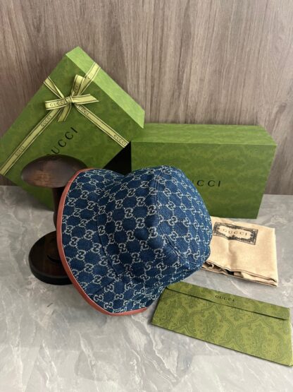 Gucci Double G jacquard bucket hat