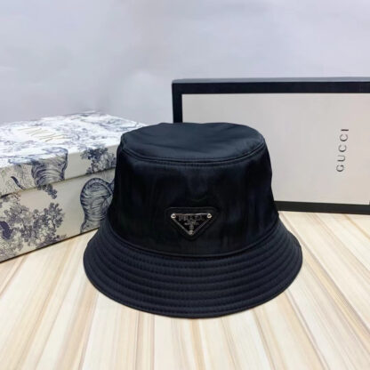 Prada unisex British style bucket hat