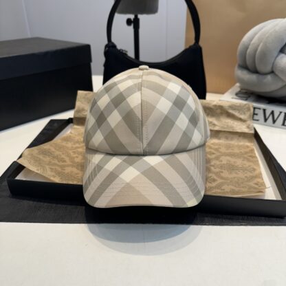 Burberry Check Baseball Cap