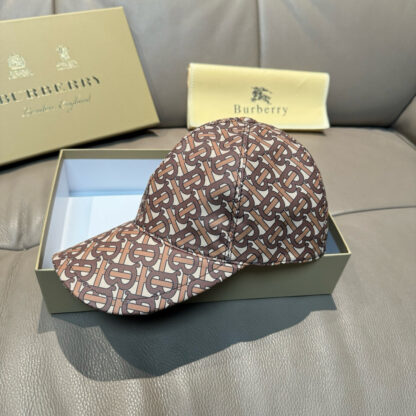 Burberry Fashion Print Baseball Cap - Image 2