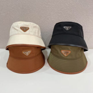 Prada fashionable and versatile bucket hat