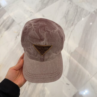 Prada embroidered letters all-match baseball cap