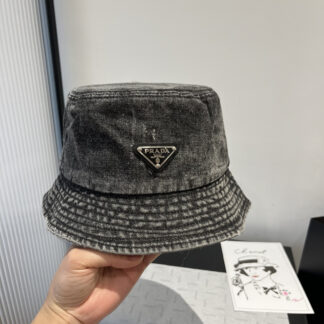 Prada Denim Bucket Hat