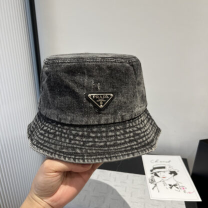 Prada Denim Bucket Hat