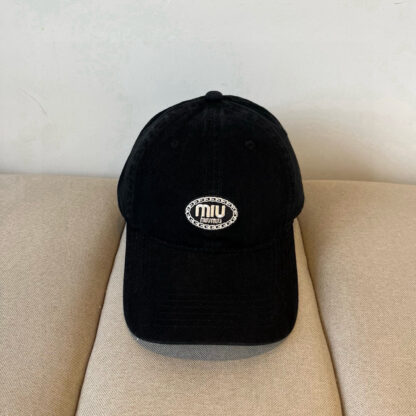 Miu Miu Denim Baseball Cap