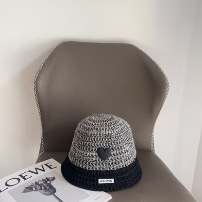 Miu Miu colour-block holiday bucket hat