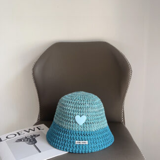 Miu Miu colour-block holiday bucket hat