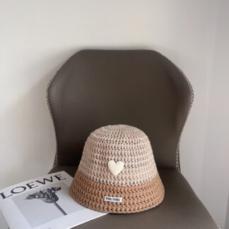 Miu Miu colour-block holiday bucket hat