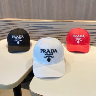Prada British style unisex baseball cap