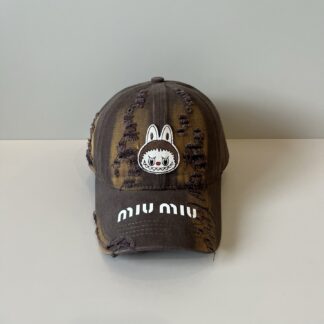 Miu Miu trendy baseball cap