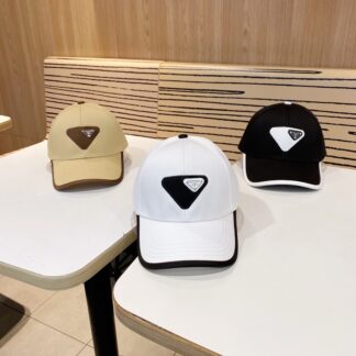 Prada British style unisex baseball cap