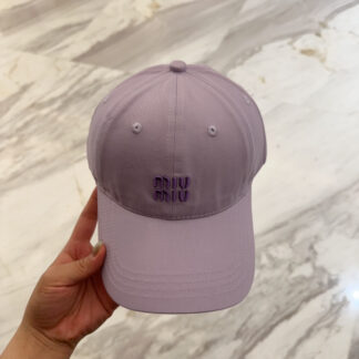 Miu Miu embroidered baseball cap