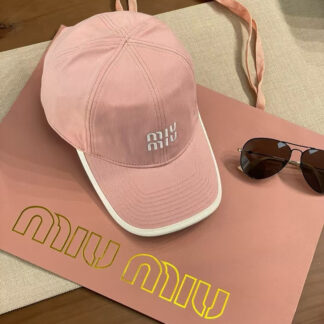 Miu Miu embroidered baseball cap