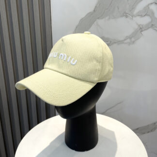 Miu Miu embroidered baseball cap
