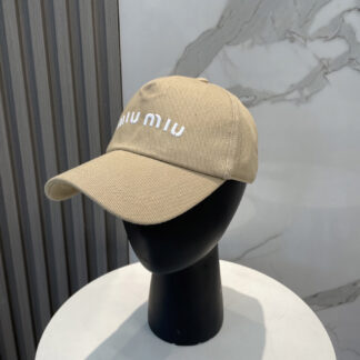 Miu Miu embroidered baseball cap