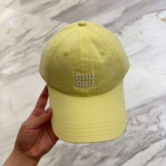 Miu Miu embroidered baseball cap