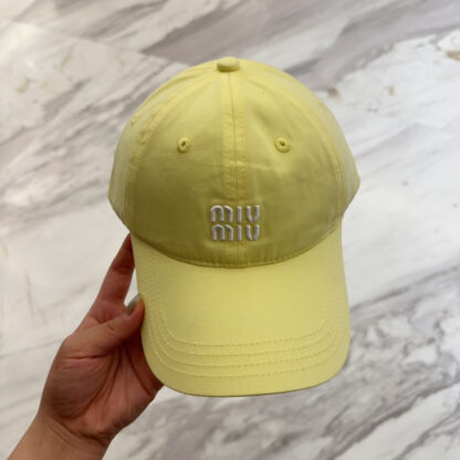 Miu Miu embroidered baseball cap