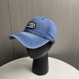 Gucci new denim baseball cap