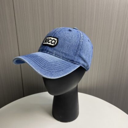 Gucci new denim baseball cap