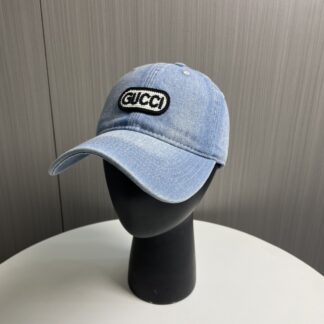 Gucci new denim baseball cap
