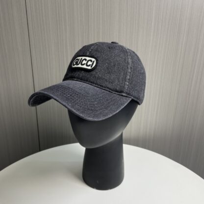 Gucci new denim baseball cap