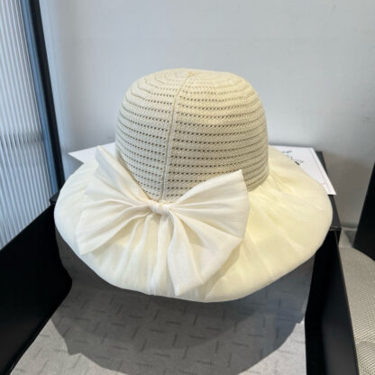 Miu Miu lantern hat visor