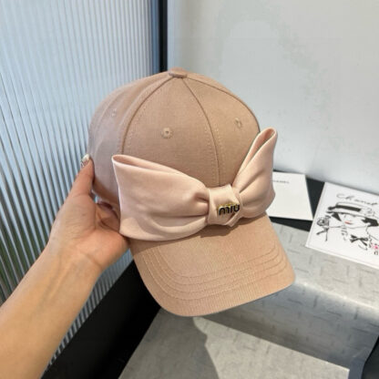 Miu Miu bow baseball cap - Image 2