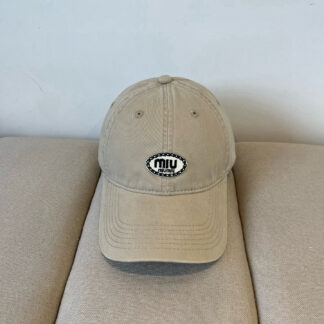 Miu Miu simple baseball cap