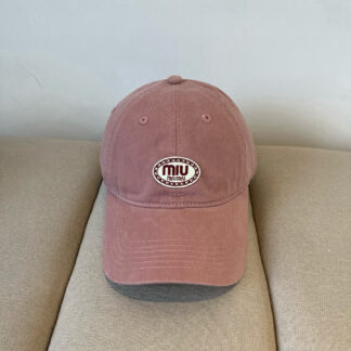 Miu Miu simple baseball cap