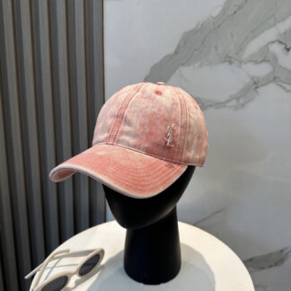Saint Laurent Dopamine Color Simple Baseball Cap