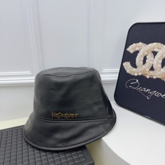 Yves Saint Laurent high-end leather hat