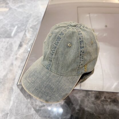 Saint Laurent simple casual baseball cap