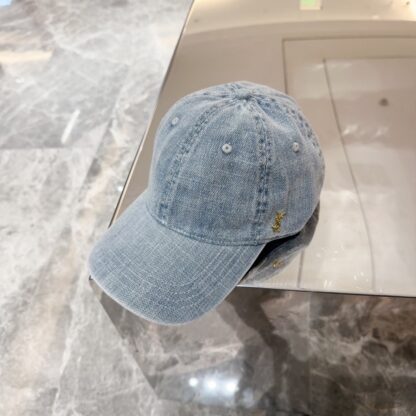 Saint Laurent simple casual baseball cap