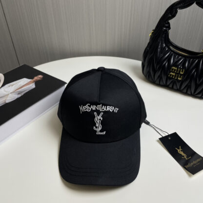 Saint Laurent simple casual baseball cap